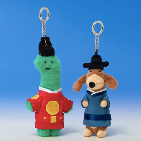 JOGUMAN Brachio Woody Plush Keyring 鎖匙扣 韓服Ver.
