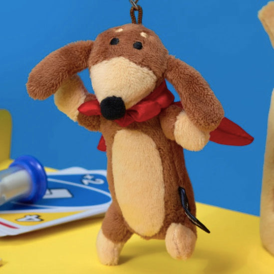 JOGUMAN Brachio Woody Hero Plush Keyring 鎖匙扣