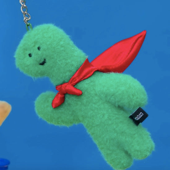 JOGUMAN Brachio Woody Hero Plush Keyring 鎖匙扣