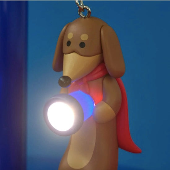 JOGUMAN WOODY Hero Light Keyring 發光電筒鎖匙扣