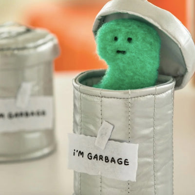JOGUMAN Throw Away 垃圾桶公仔