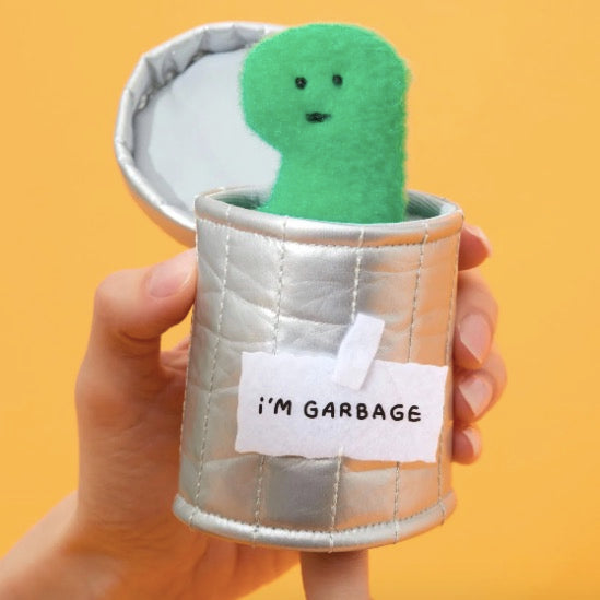 JOGUMAN Throw Away 垃圾桶公仔