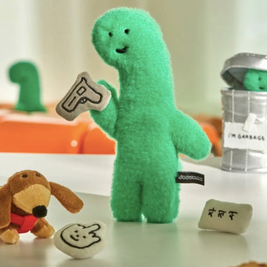 JOGUMAN Throw Away 公仔連3件配件