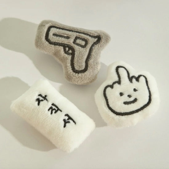 JOGUMAN Throw Away 公仔連3件配件