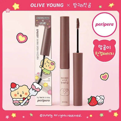 Peripera X mangomee Speedy Skinny Brow 染眉膏