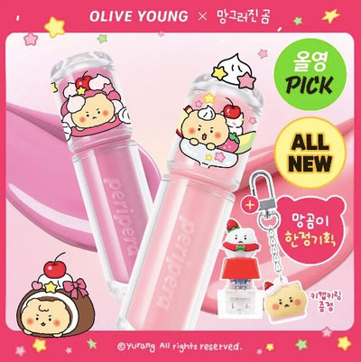 Peripera X mangomee mood glowy tint 送限定贈品
