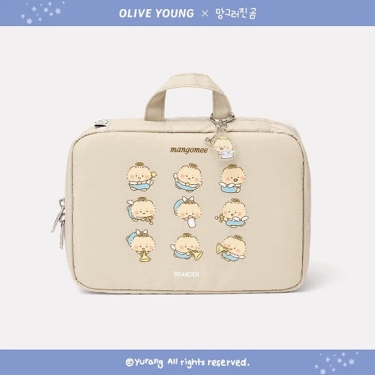 Branden x mangomee Beauty Pouch 可擴張型旅行化妝袋