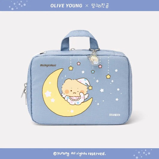 Branden x mangomee Beauty Pouch 可擴張型旅行化妝袋