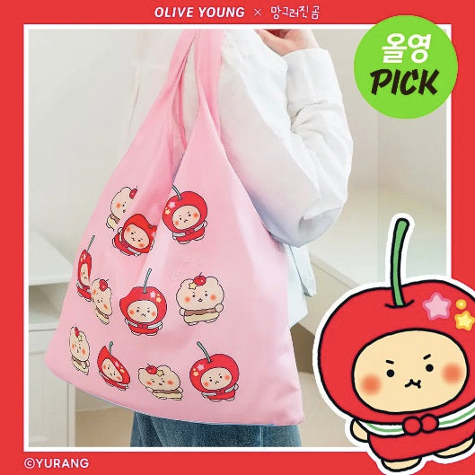 Branden x mangomee Eco Bag 雙面拼色環保袋 2款