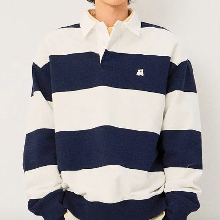 SPAO MALTESE 線條小狗 橫間POLO衛衣