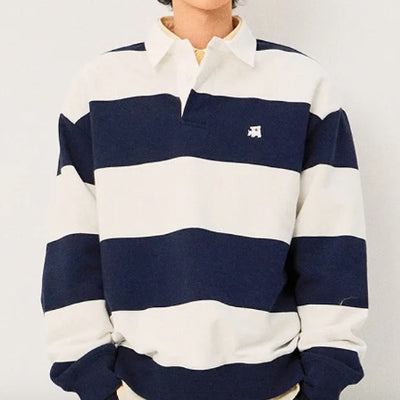 SPAO MALTESE 線條小狗 橫間POLO衛衣