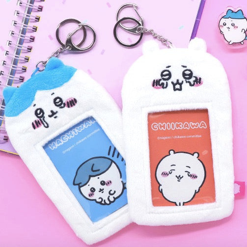 韓國限定 CHIIKAWA Photocard Holder 毛毛相卡套鎖匙扣