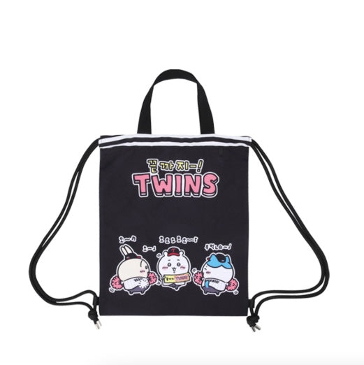 LG TWINS X CHIIKAWA聯名 公仔 毛巾 毛毯 襟章 背包