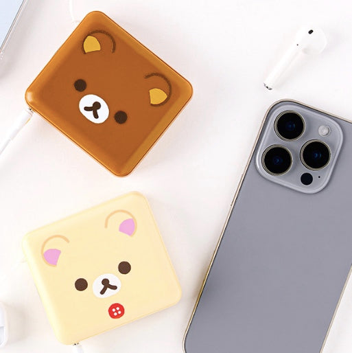 [預約]韓國限定 Rilakkuma 鬆弛熊 小白熊 迷你高速充電器 Power Bank 10000mAh
