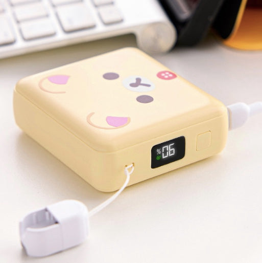 [預約]韓國限定 Rilakkuma 鬆弛熊 小白熊 迷你高速充電器 Power Bank 10000mAh
