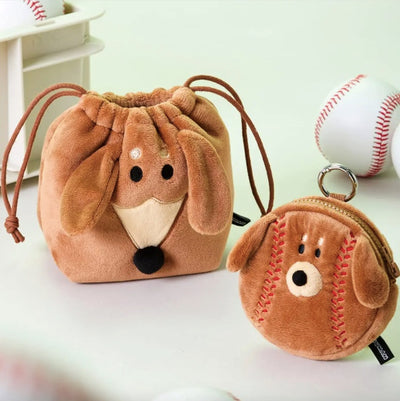 JOGUMAN WOODY BASEBALL POUCH 棒球系列 收納包 2款