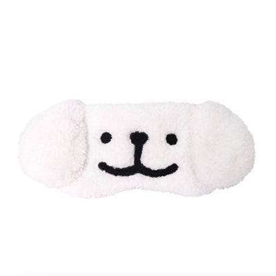 韓國限定 MALTESE線條小狗 睡眠眼罩