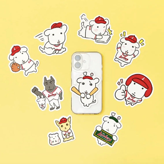 GANADI X SSG LANDERS 棒球隊聯名 REMOVABLE STICKER PACK