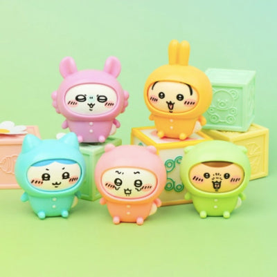 韓國限定 CHIIKAWA FACE CHANGE FIGURE 變臉公仔 睡衣VER.
