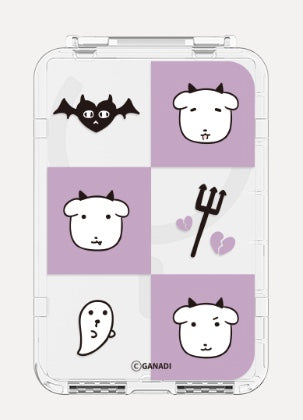 GANADI 天使與惡魔 2合1磁吸卡套手機支架 6款