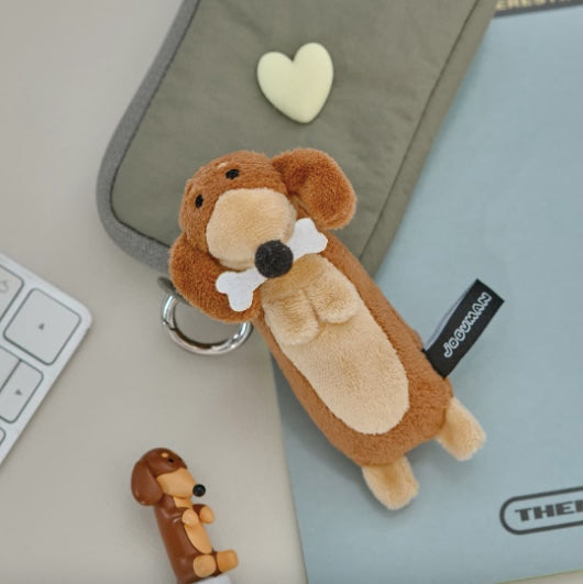 JOGUMAN OFFICE Brachio Woody Plush Keyring