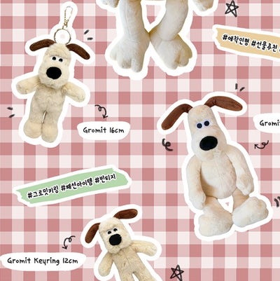 韓國限定 Wallace & Gromit 超級無敵掌門狗 鎖匙扣 12cm 16cm