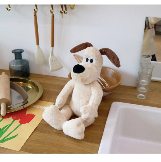 韓國限定 Wallace & Gromit 超級無敵掌門狗 公仔 45cm
