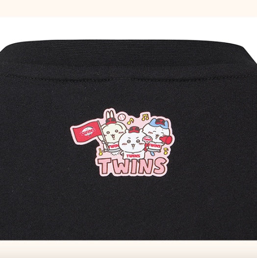 LG TWINS X CHIIKAWA聯名 T-Shirt 黑色
