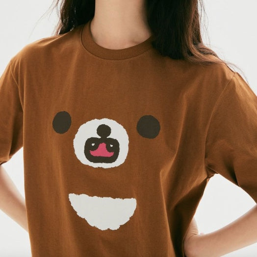 SPAO Rilakkuma 鬆弛熊 茶小熊 短袖T恤 T-Shirt