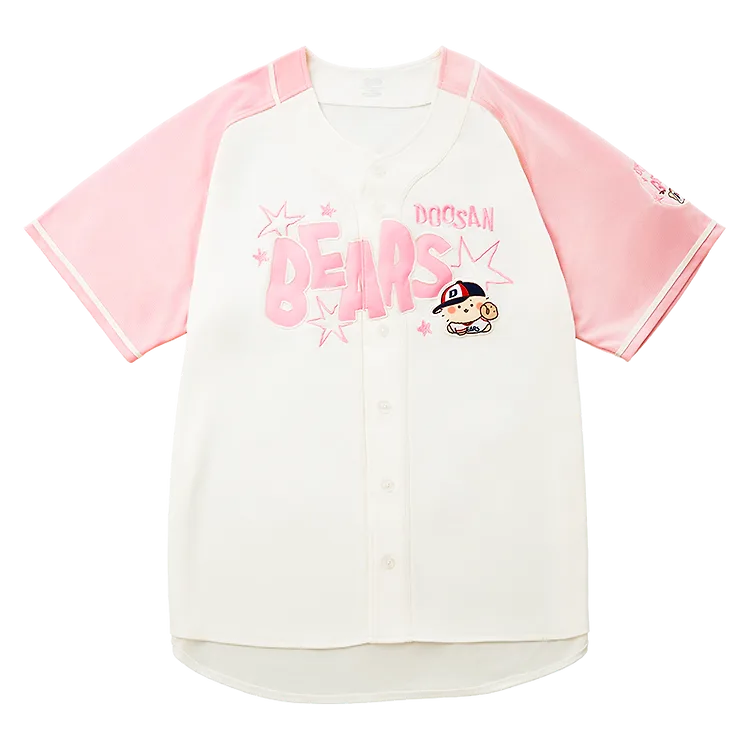 預約 DOOSAN BEARS X MANGOMEE 聯名球衣 PINK