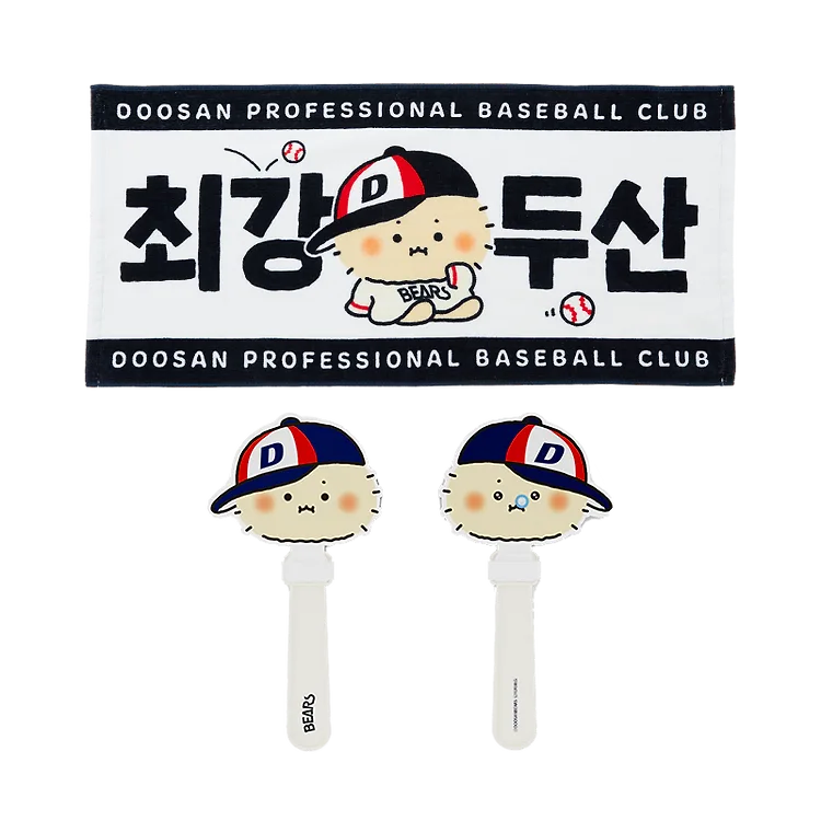 預約 DOOSAN BEARS X MANGOMEE 應援毛巾/紀念版棒球/保冷袋