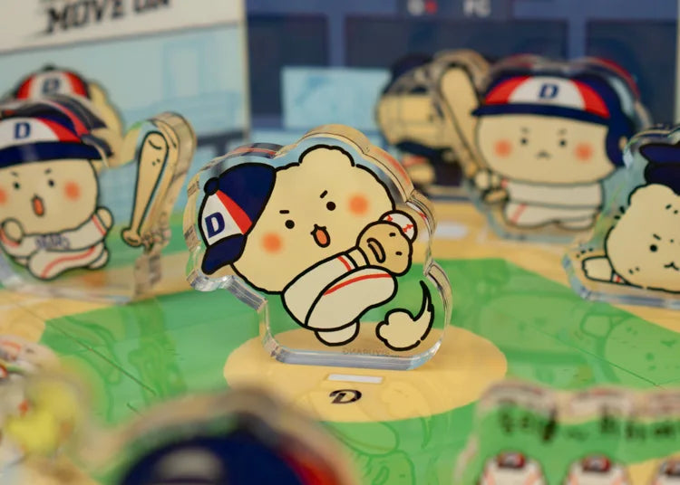 預約 DOOSAN BEARS X MANGOMEE 聯名亞加力立牌 共7款