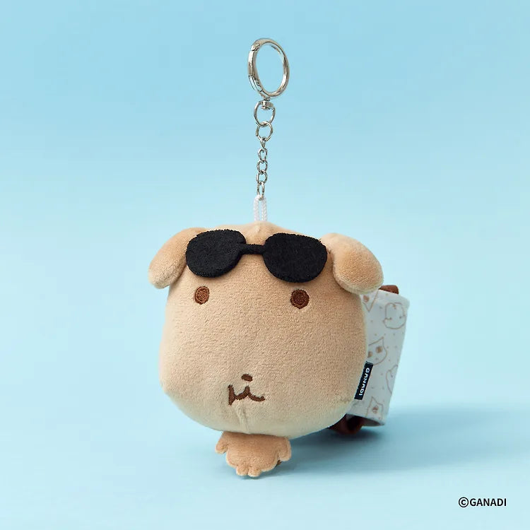 [預約]GANADI HOLDER KEYRING 曬黑版公仔鎖匙扣掛件 環保飲料袋