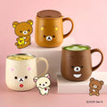 預約 韓國限定 RILAKKUMA 鬆弛熊 小白熊 茶小熊 保溫杯360ml