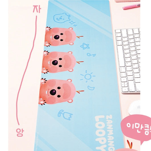 [韓國限定] ZANMANG LOOPY DESK MAT 長桌墊 滑鼠墊