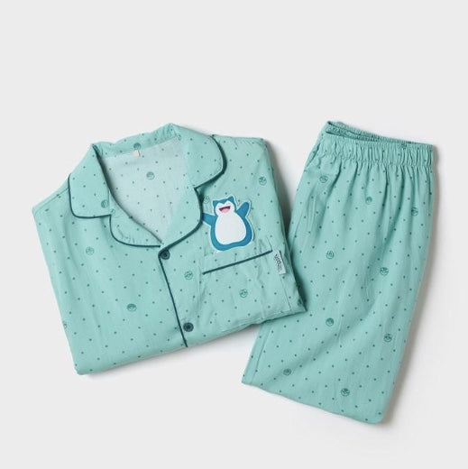 SPAO POKEMON PAJAMA SETS 長袖睡衣套裝 卡比獸/伊貝/噴火龍
