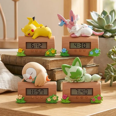韓國限定 POKEMON 迷你電子時鐘FIGURE 4款