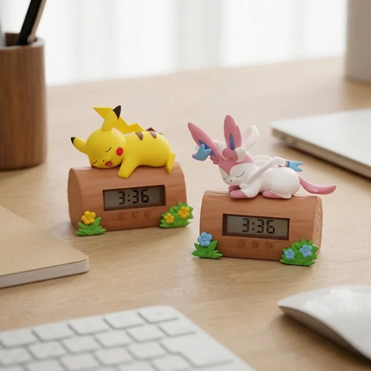 韓國限定 POKEMON 迷你電子時鐘FIGURE 4款