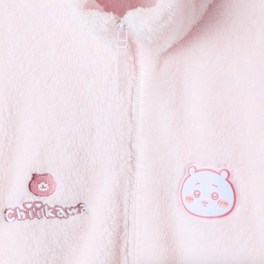 預約 SPAO CHIIKAWA 搖粒絨拉鏈外套 CHII 小八 兔兔