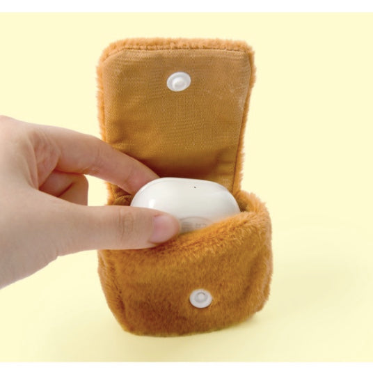 韓國限定 Rilakkuma 鬆弛熊 AirPods Case Keyring 迷你收納包鎖匙扣