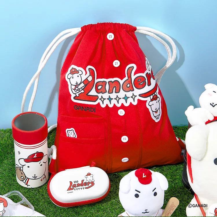 預約5月尾 GANADI X SSG LANDERS 棒球隊聯名 索繩背包