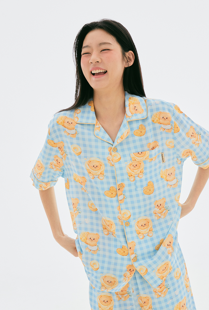 SPAO X BUTTERBEAR PAJAMA SET 短袖睡衣