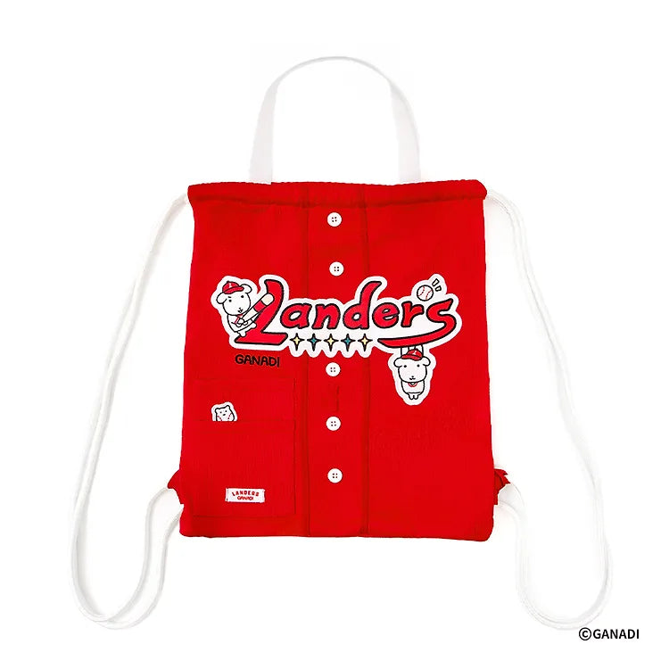 預約5月尾 GANADI X SSG LANDERS 棒球隊聯名 索繩背包