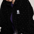SPAO X GANADI 搖粒絨拉鍊外套 BLACK
