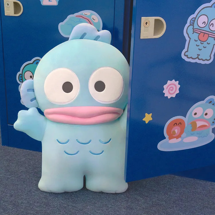 韓國限定 SANRIO HANGYODON HUG ME CUSHION 水怪 醜魚 抱抱咕臣
