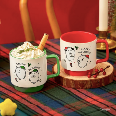[韓國限定] JOKE BEAR 白熊 聖誕陶瓷杯禮盒裝 Holiday Mug Gift Set