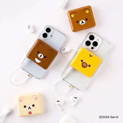 韓國限定 Rilakkuma 鬆弛熊 迷你高速充電器 Power Bank 10000mAh