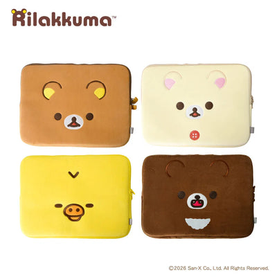 韓國限定 Rilakkuma 鬆弛熊 LAPTOP POUCH 13吋 電腦袋 4款