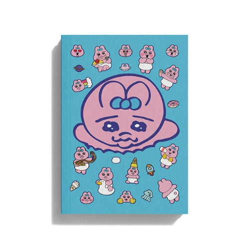 [韓國限定]OPANCHU USAGI 底褲兔 萬年PLANNER 日程表_BLUE