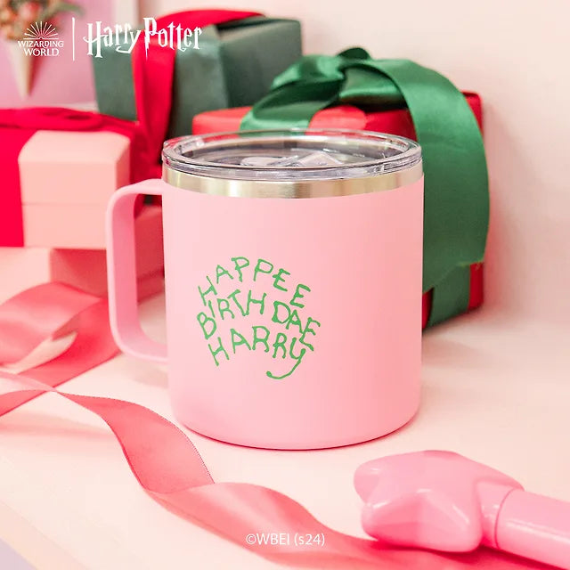 韓國限定 HARRY POTTER 不銹鋼保溫杯連杯蓋420ml